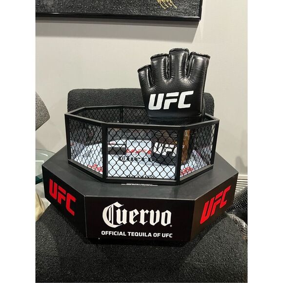 Jose Cuervo Tequila Promotional UFC Display Octagon And Fight Glove - Picture 1 of 16